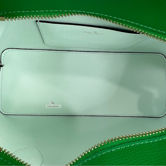 Kate Spade Darcy Small Satchel Crossbody In Green Bean - Picture 9 of 12